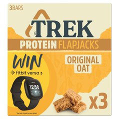 TREK Original Oat Protein Flapjacks 3 x 50g
