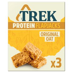 TREK Original Oat Protein Flapjacks 3 x 50g