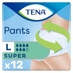 TENA Unisex Incontinence Pants Super Large Size 12 per pack