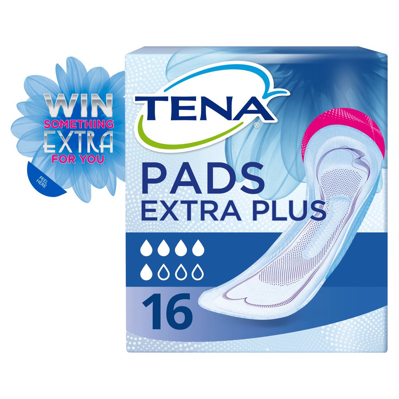 TENA Lady Discreet Extra Plus Incontinence Pads 2 x 8 per pack