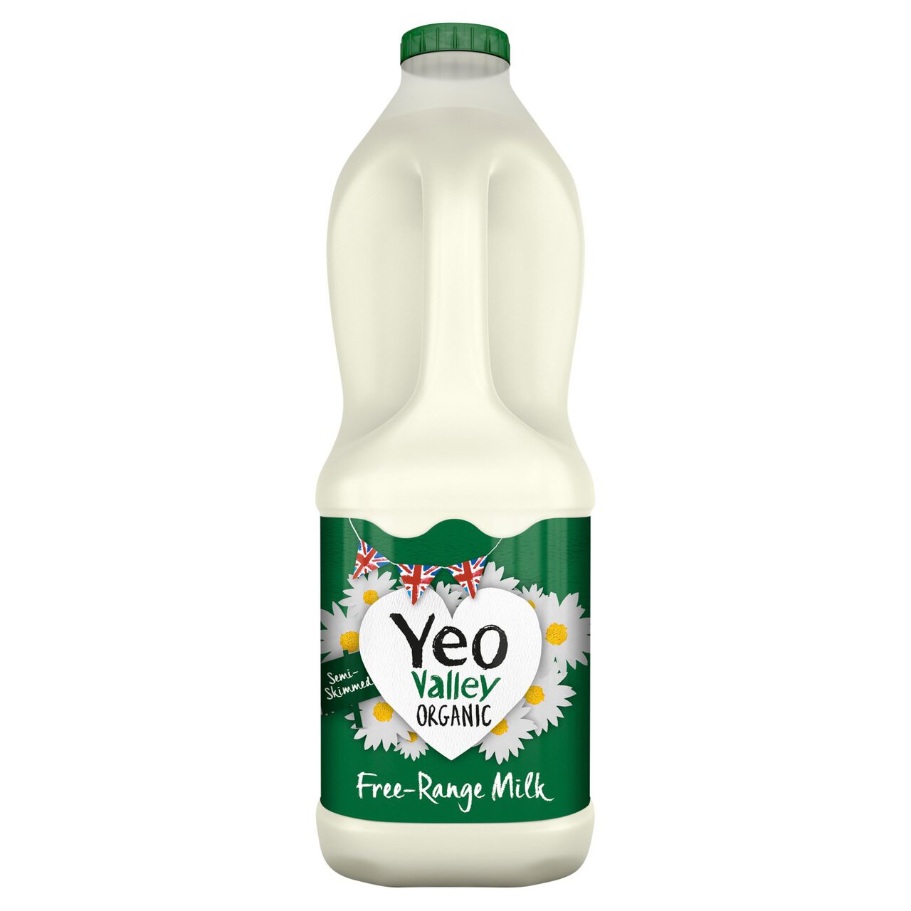 Yeo Valley Organic Fresh Semi Skimmed Milk 2l