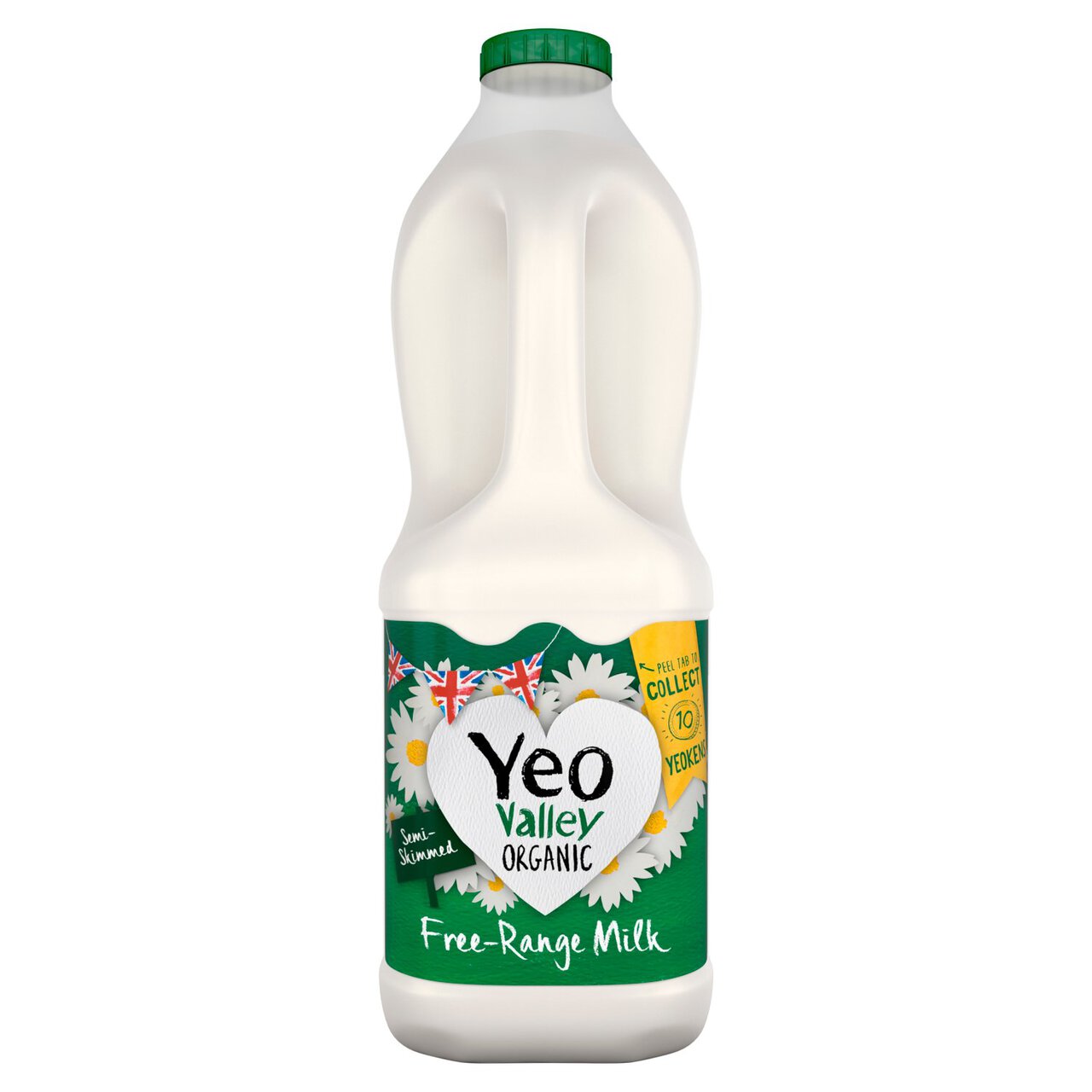 Yeo Valley Organic Semi-Skimmed Milk 2l