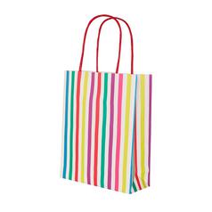 Talking Tables Striped Rainbow Party Bags 8 per pack