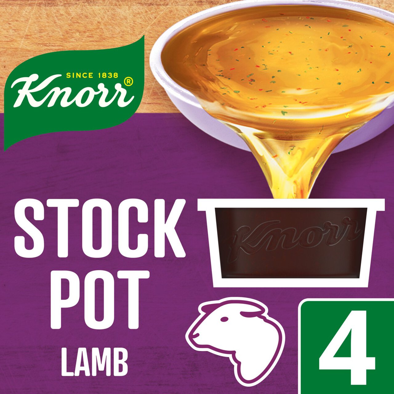 Knorr Lamb Stock Pot 4 x 28g