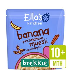 Ella's Kitchen Banana & Cinnamon Organic Muesli, 10 mths+ 215g