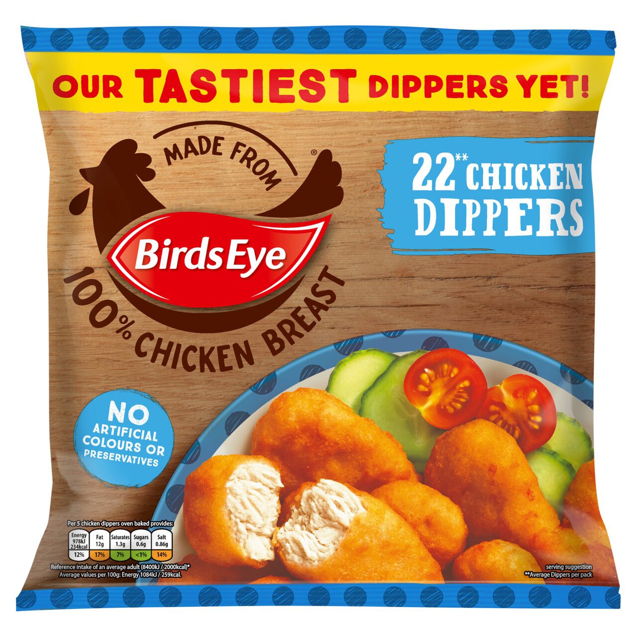 Birds Eye 22 Crispy Chicken Dippers 403g | Zoom