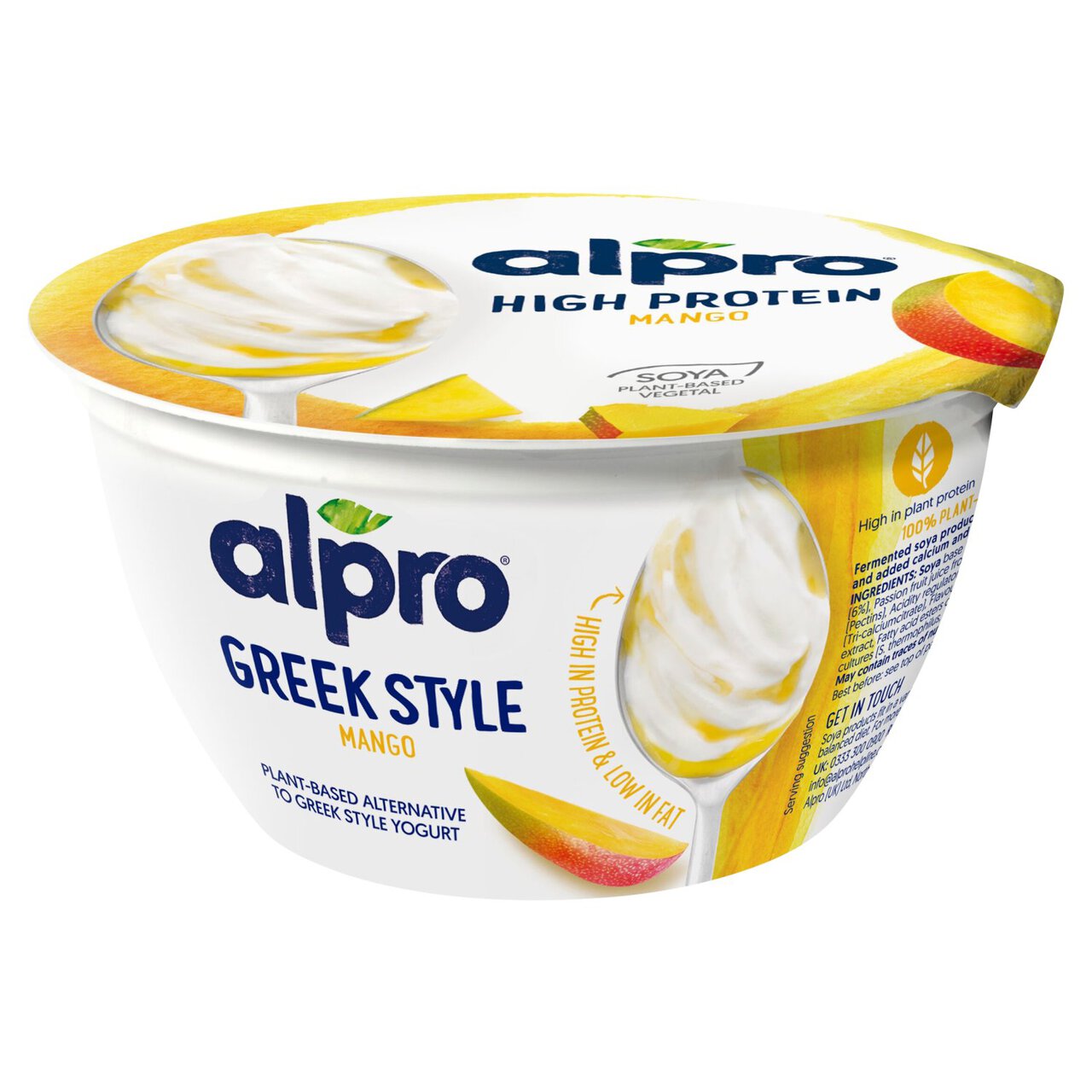 Alpro Greek Style Mango Yoghurt Alternative 150g