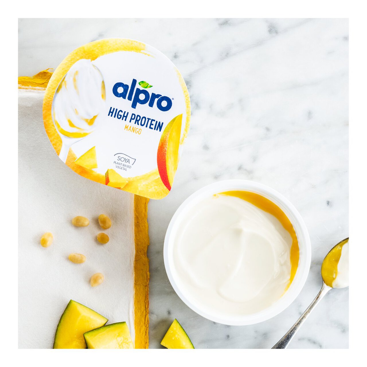 Alpro Greek Style Mango Yoghurt Alternative 150g