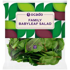 Ocado Family Babyleaf Salad 140g