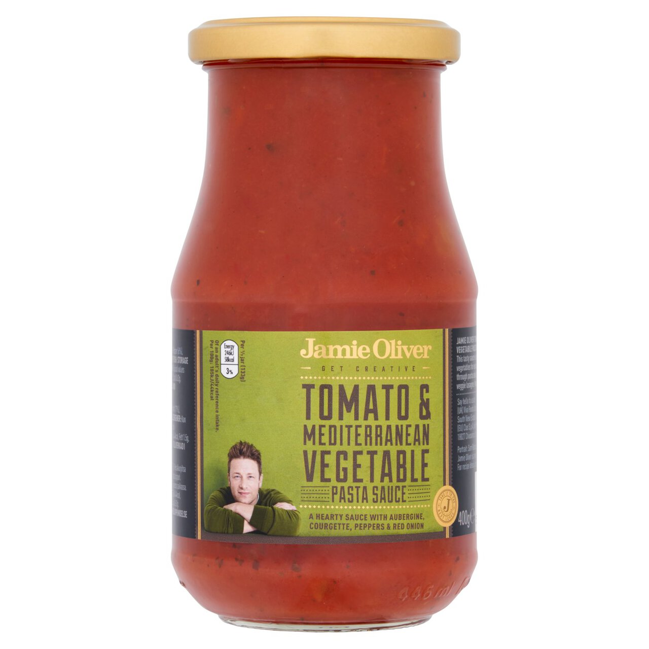 Jamie Oliver Tomato & Mediterranean Vegetable Pasta Sauce 400g