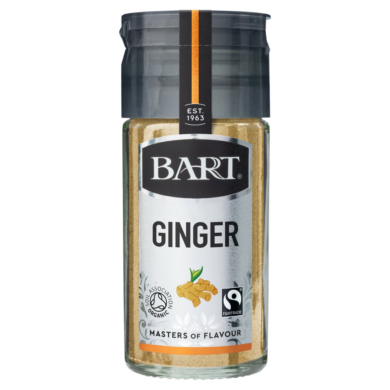 Bart Ground Ginger Fairtrade Organic 28g