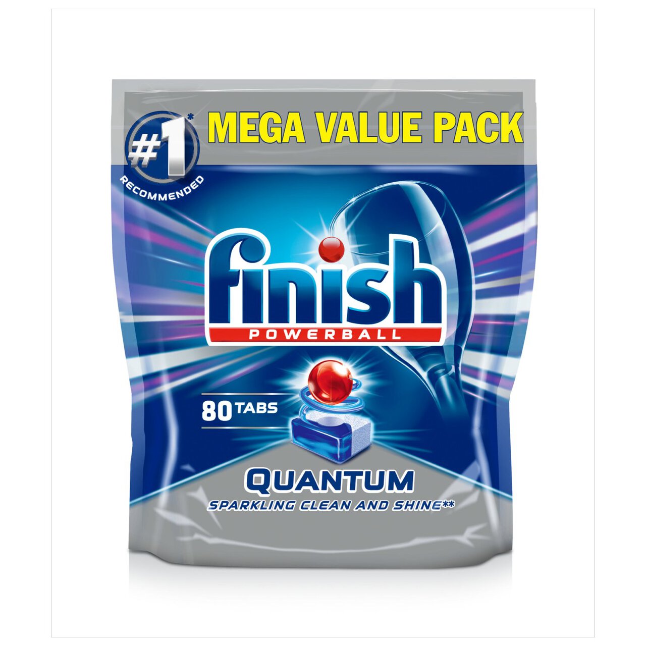 Finish Quantum Max Dishwasher Tablets Original Scent 80 per pack