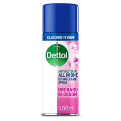 Dettol All In One Disinfectant Antibacterial Spray Orchard Blossom 400ml