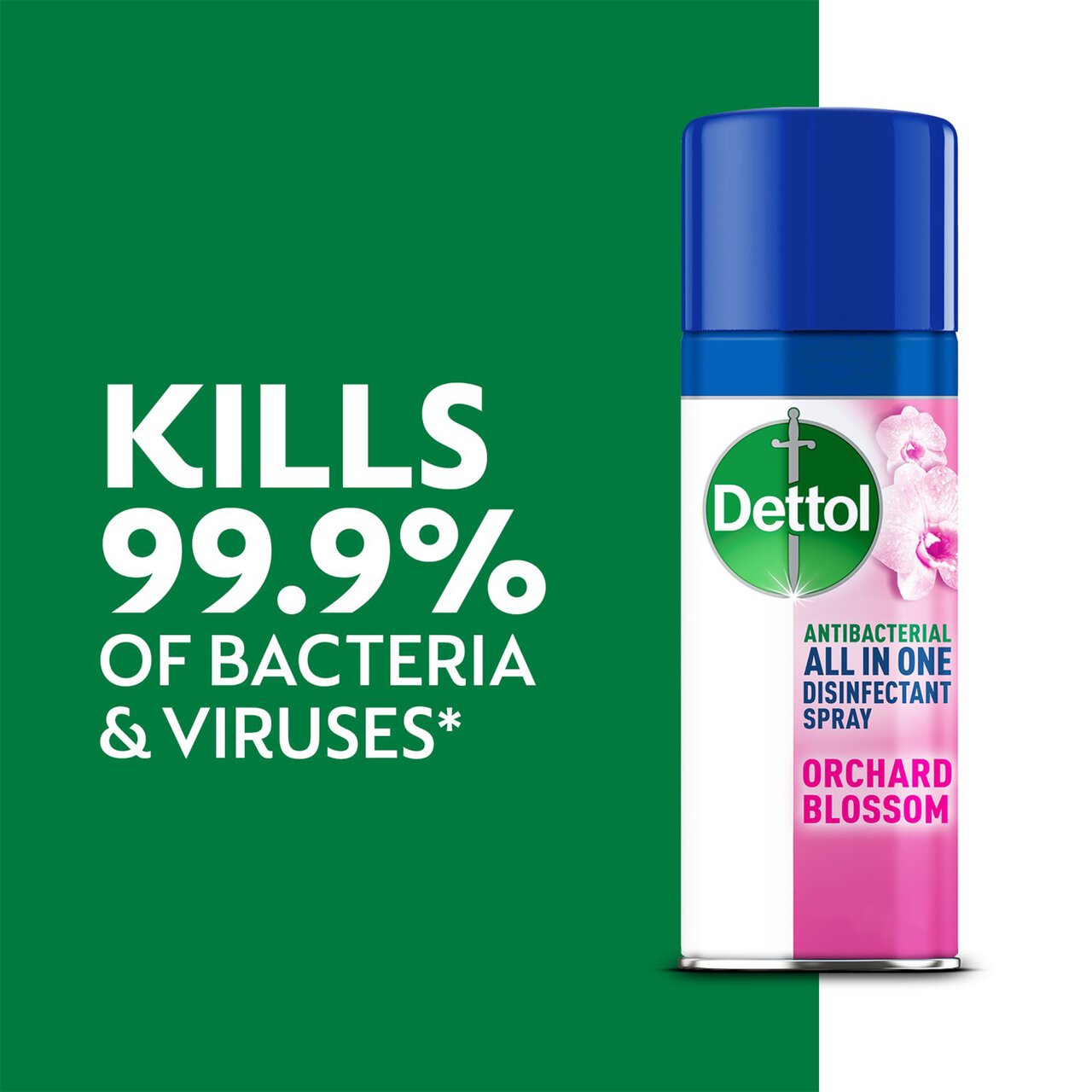 Dettol All-in-One Antibacterial Spray Orchard Blossom 400ml