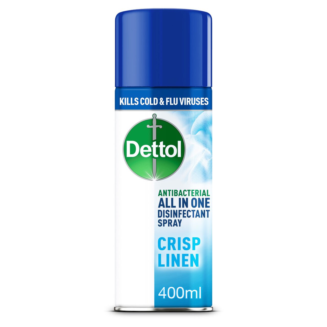 Dettol All-in-One Antibacterial Spray Crisp Linen 400ml
