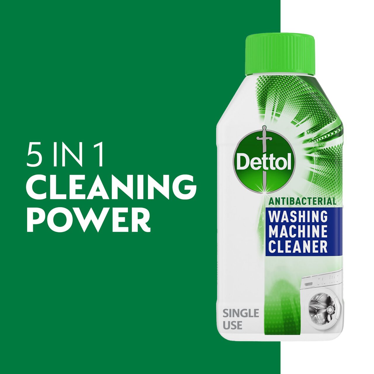 Dettol Antibacterial Limescale Washing Machine Cleaner 250ml