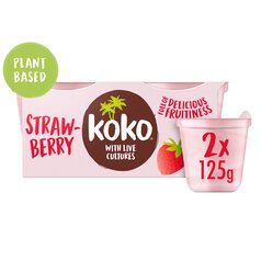 Koko Dairy Free Strawberry Yoghurt 2 x 125g