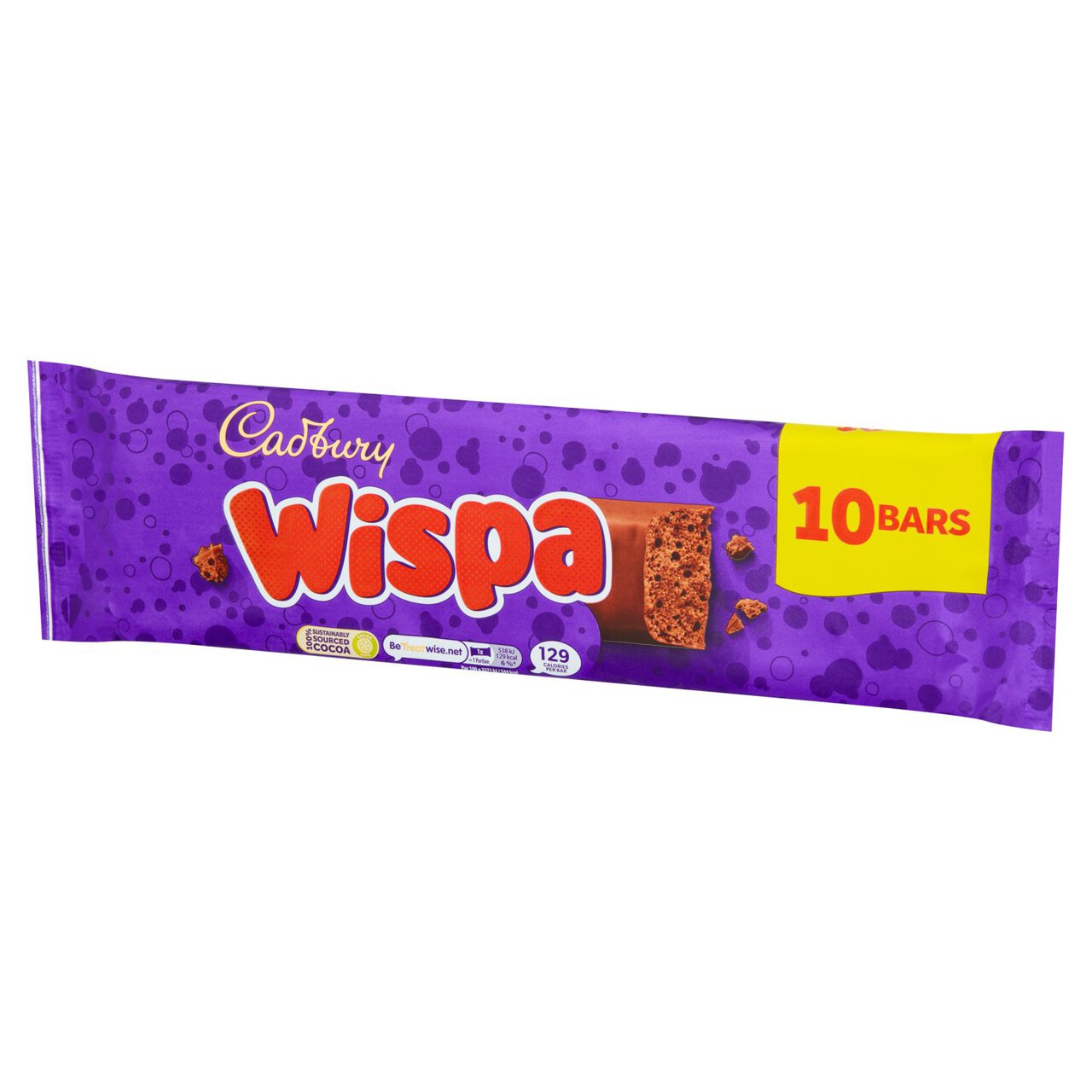 Cadbury Wispa Chocolate Bars 10 x 25g
