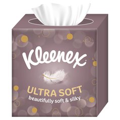 Kleenex Ultra Soft Cube Facial Tissues - Single Box 48 per pack