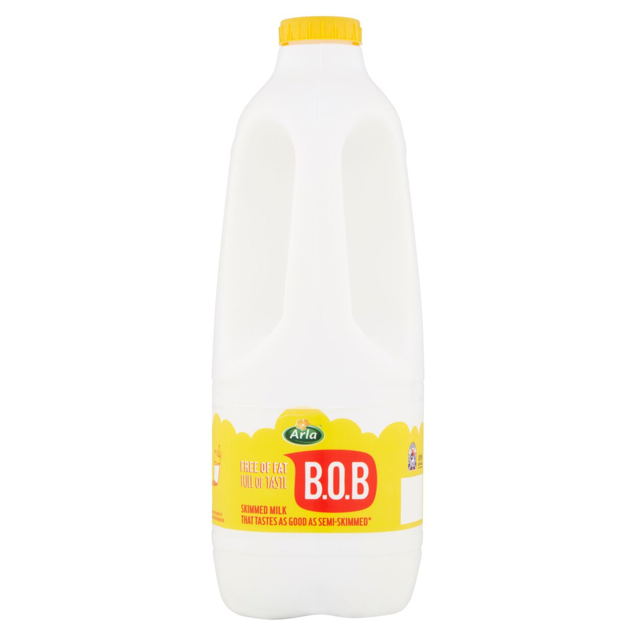 Arla BOB Skimmed Milk Tastes like Semi Skimmed 2l
