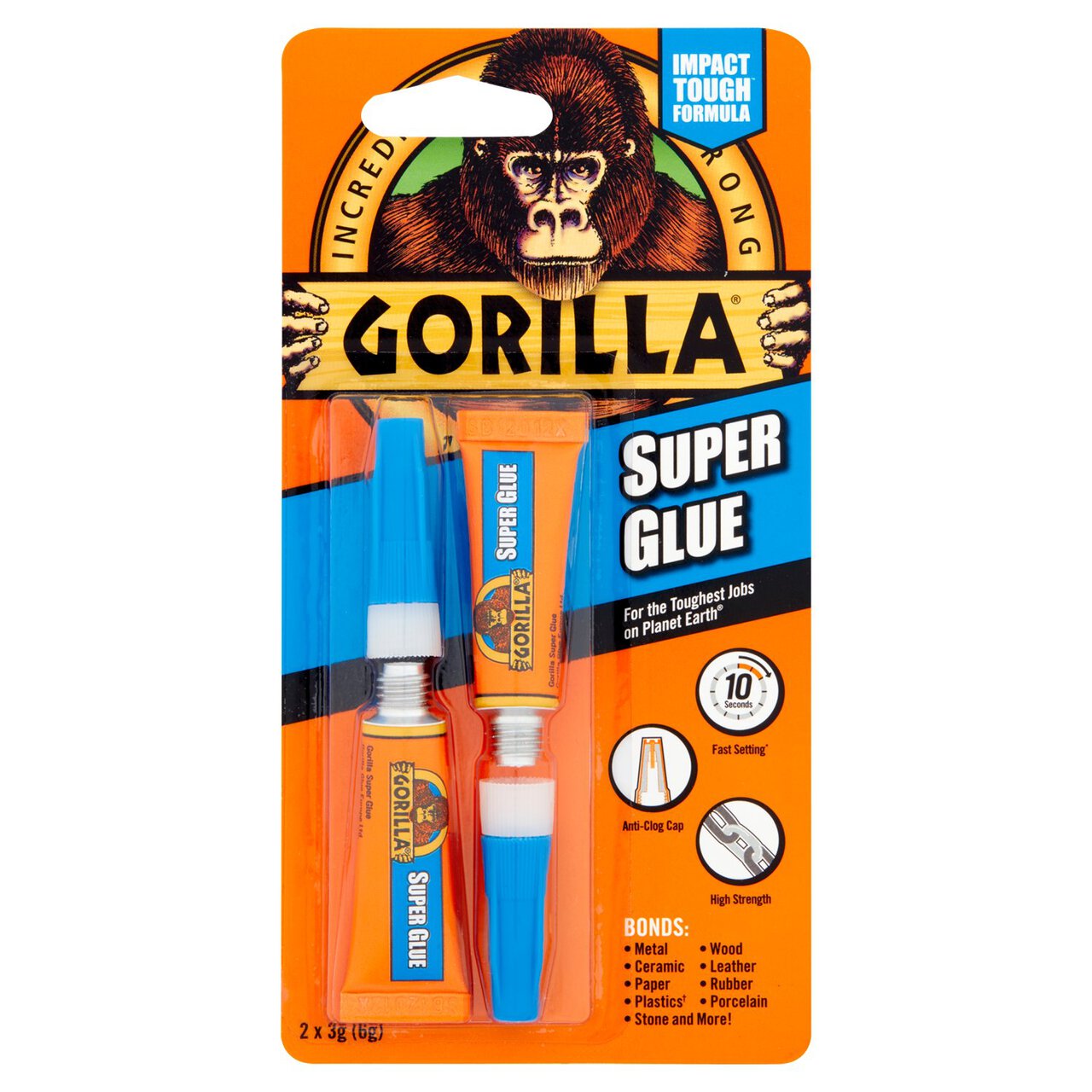 Gorilla Glue Superglue 2 x 3g