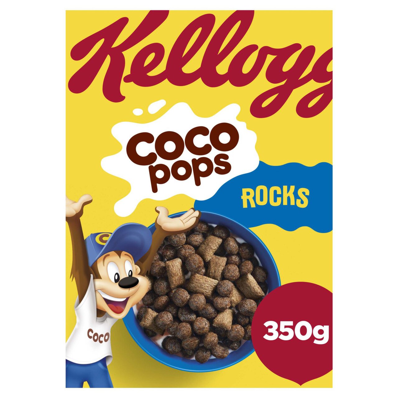 Kellogg's Coco Pops Coco Rocks Breakfast Cereal 350g 350g