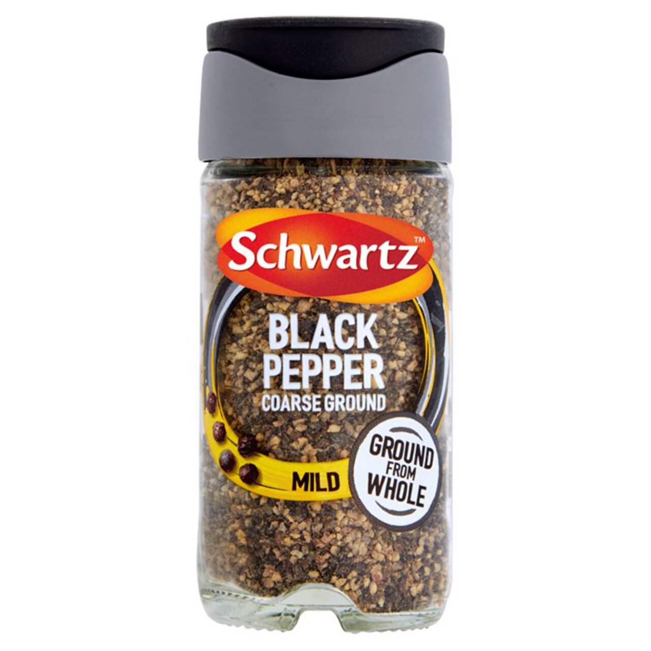 Schwartz Coarse Black Pepper Jar 33g