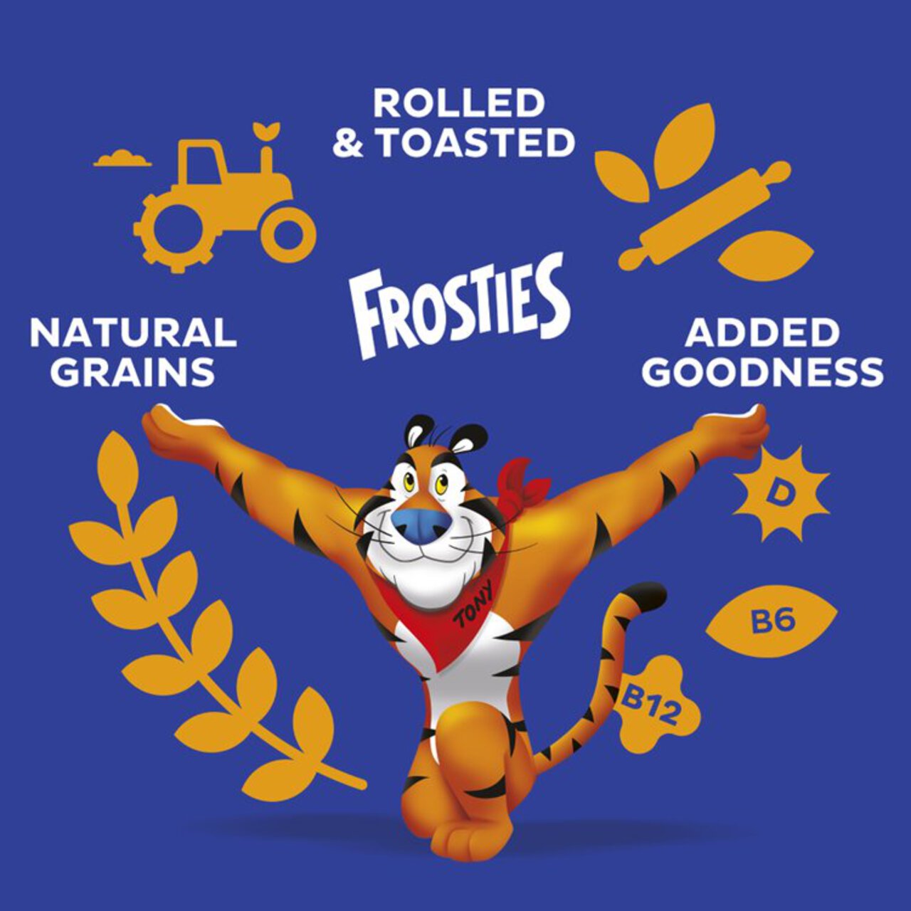 Kellogg's Frosties Breakfast Cereal 470g 470g