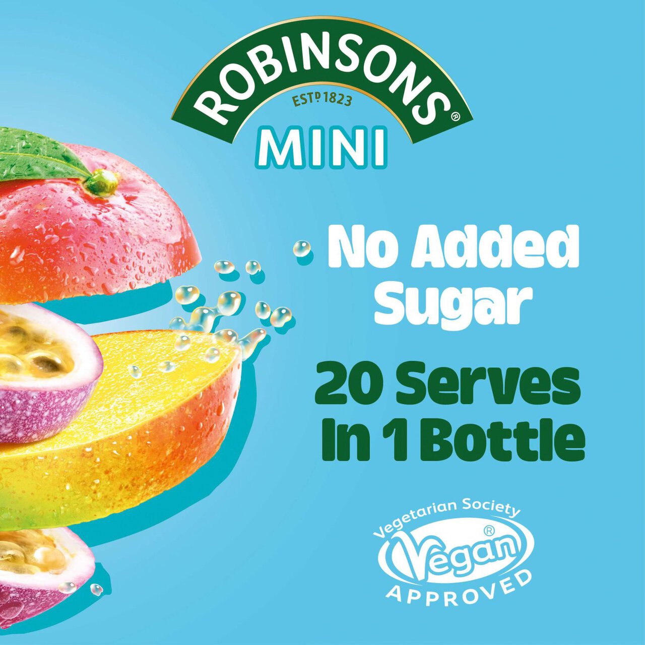 Robinsons Mini Passion Fruit & Mango No Added Sugar 66ml