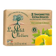 Le Petit Olivier Extra Mild Verbena Lemon Soap Bar 2 x 100g