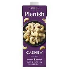 Plenish Organic Cashew Unsweetened Drink 1l