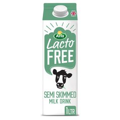 Arla LactoFREE Semi Skimmed Milk Drink 1l