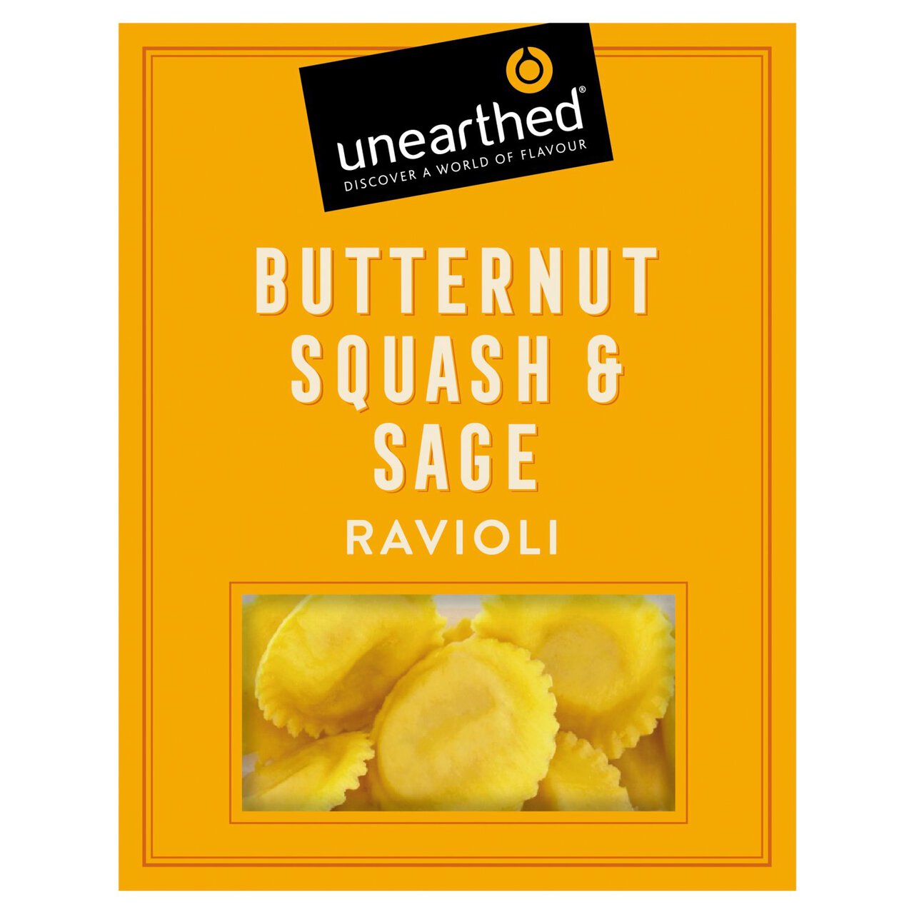 Unearthed Butternut Squash & Sage Ravioli 250g