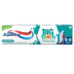 Aquafresh Big Teeth Kids Toothpaste Age 6-8 Years 75ml