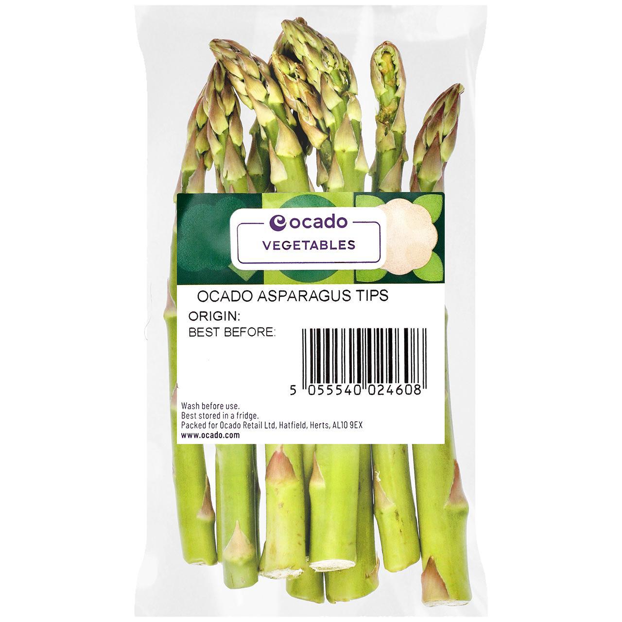 Ocado British  Asparagus Tips 125g