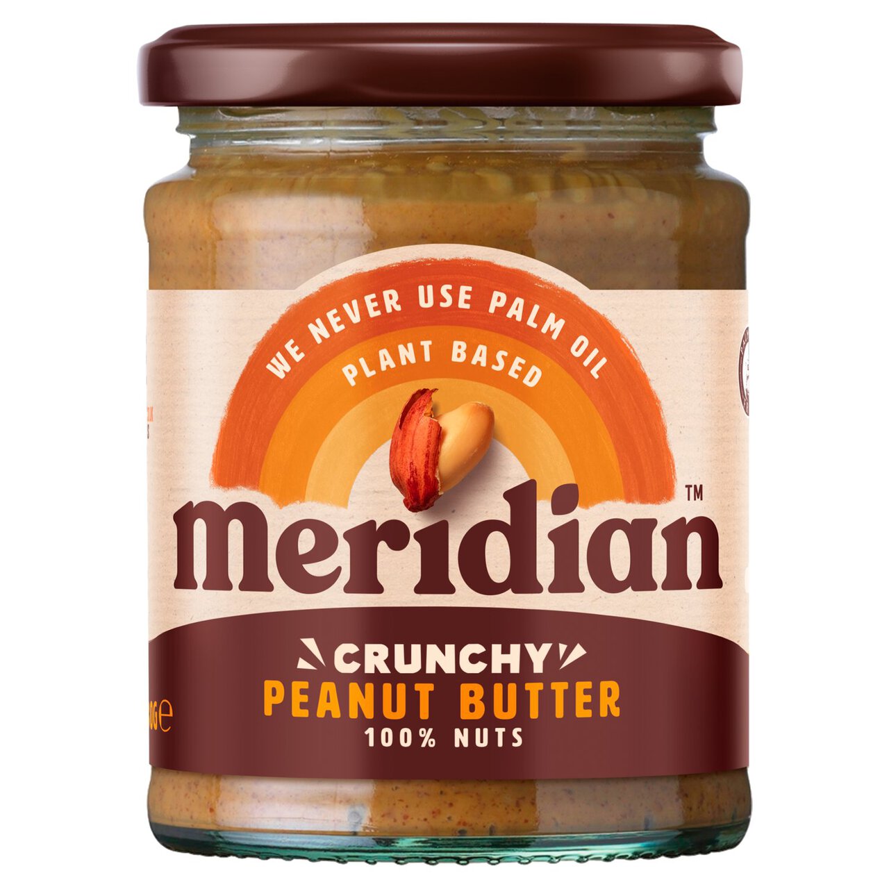 Meridian No Added Salt Crunchy Peanut Butter 280g