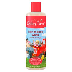 Childs Farm Kids Organic Sweet Orange Hair & Body Wash 500ml