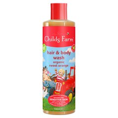 Childs Farm Kids Organic Sweet Orange Hair & Body Wash 500ml