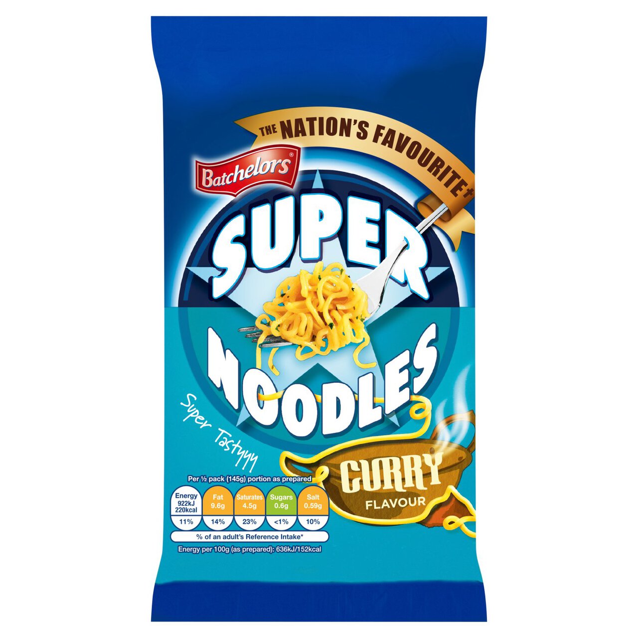 Batchelors Super Noodles Mild Curry 90g