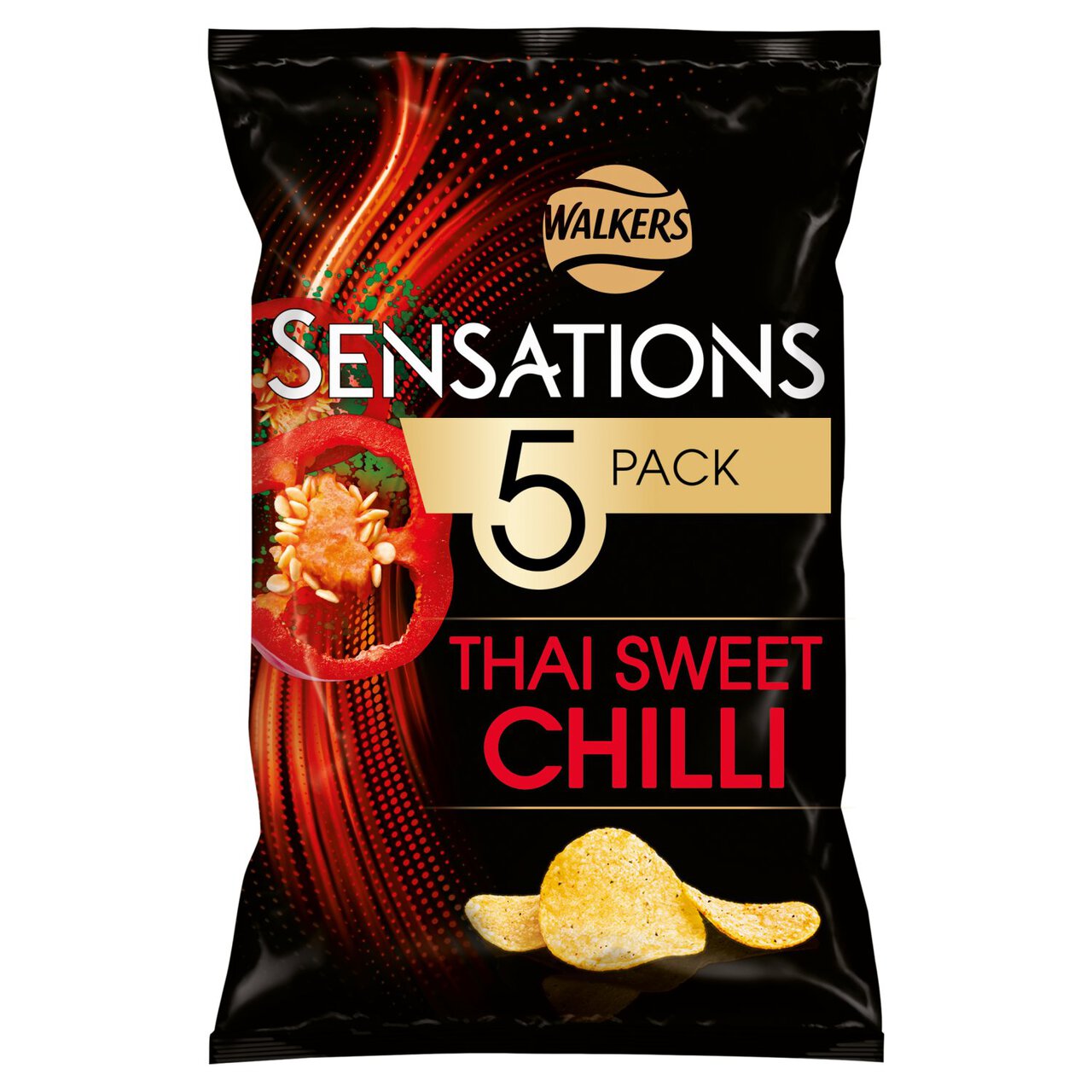 Sensations Thai Sweet Chilli Multipack Crisps 5 per pack