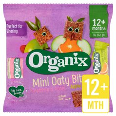 Organix Variety Organic Mini Oaty Bites, 12 mths+ Multipack 110g