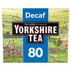 Yorkshire Decaf Teabags 80 per pack