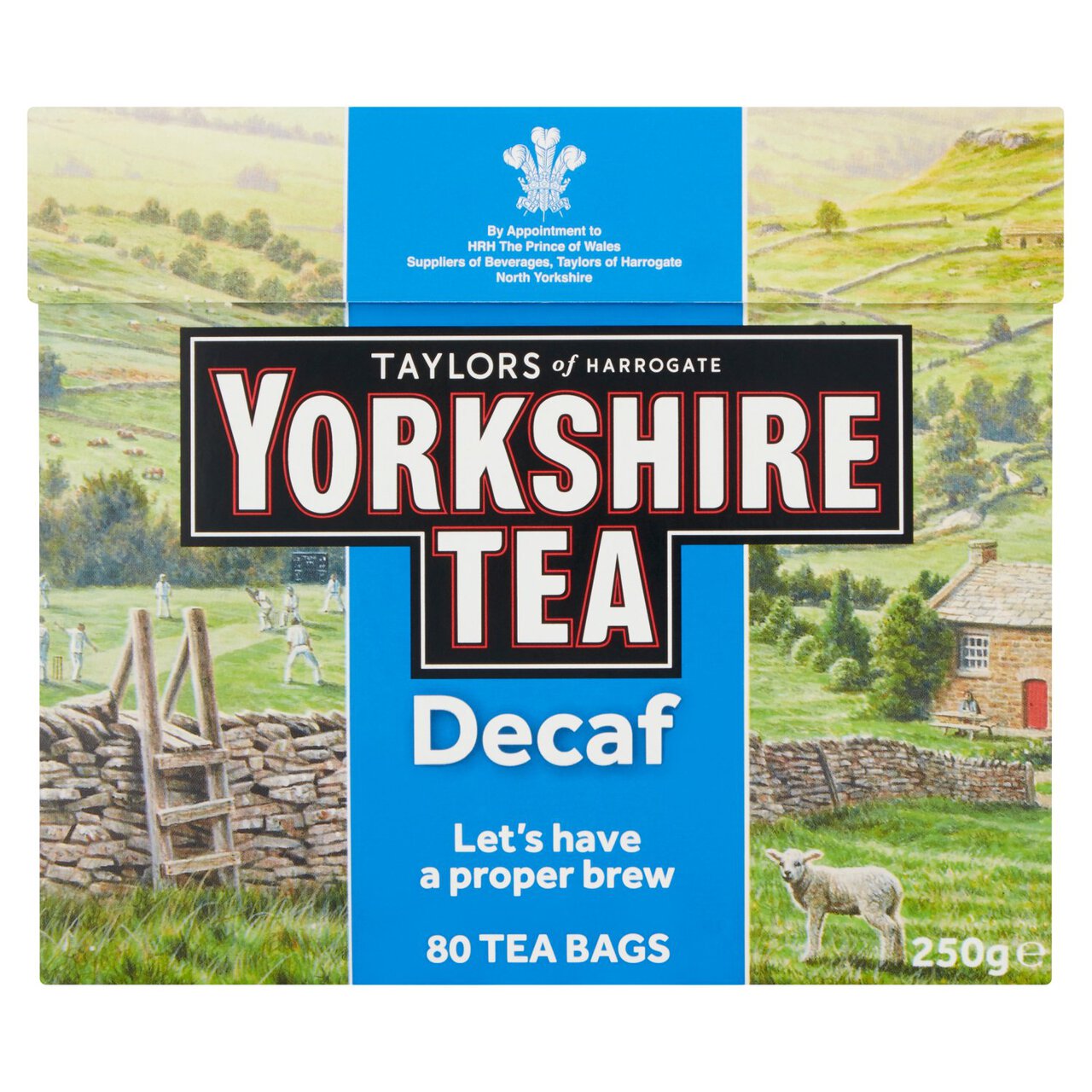 Yorkshire Decaf Teabags 80 per pack