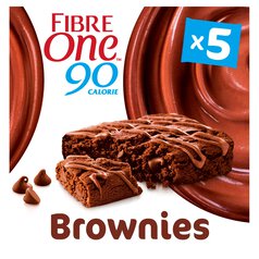 Fibre One 90 Calorie Chocolate Fudge Brownie Bars 5 x 24g