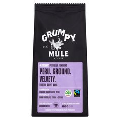 Grumpy Mule Organic Peru Ground Coffee 227g