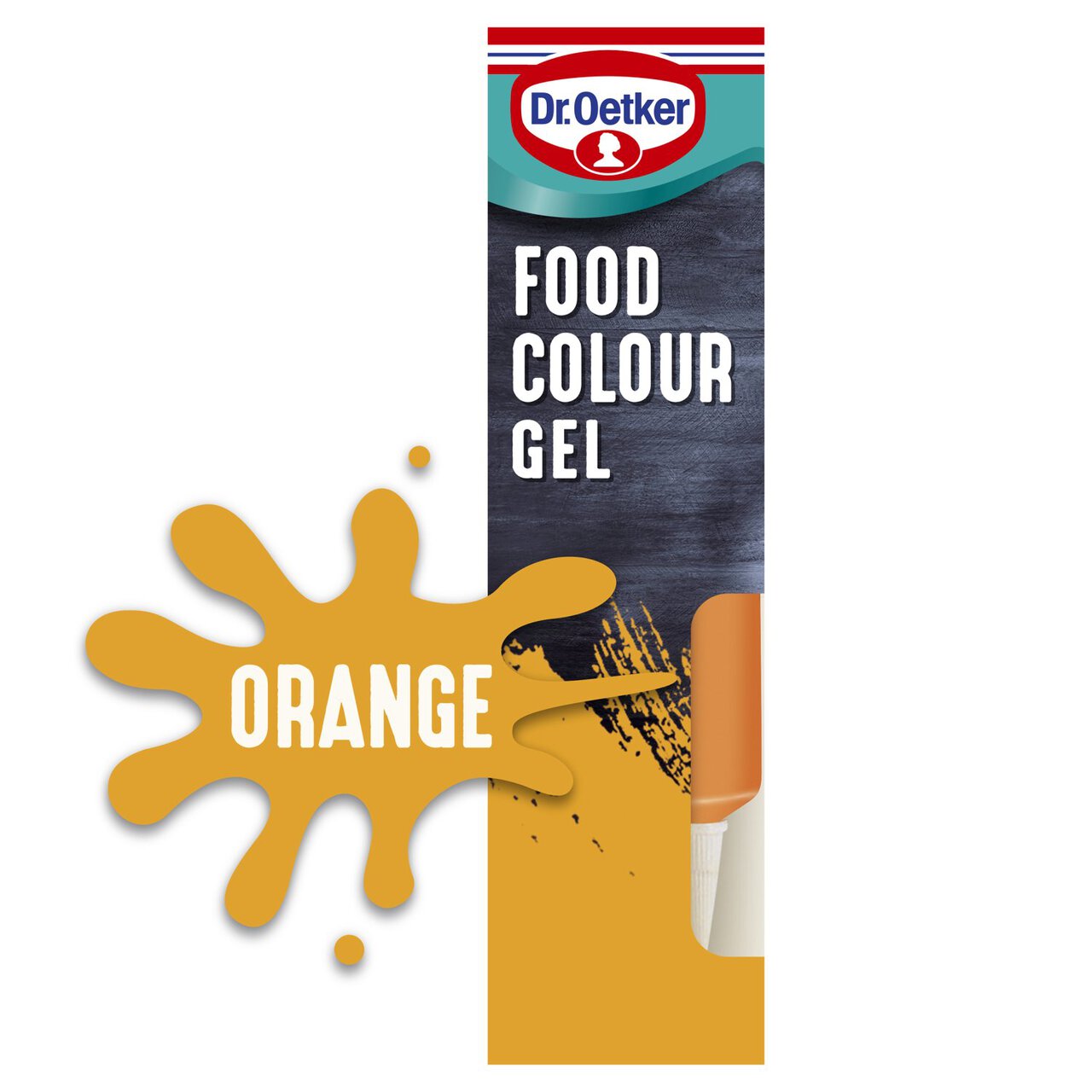 Dr. Oetker Extra Strong Orange Food Colouring Gel 15g
