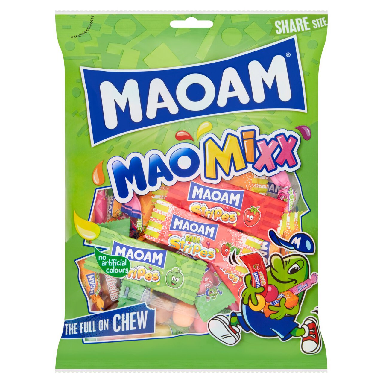 Maoam Mao Mix Chewy Wrapped Sweets Sharing Bag 350g 350g
