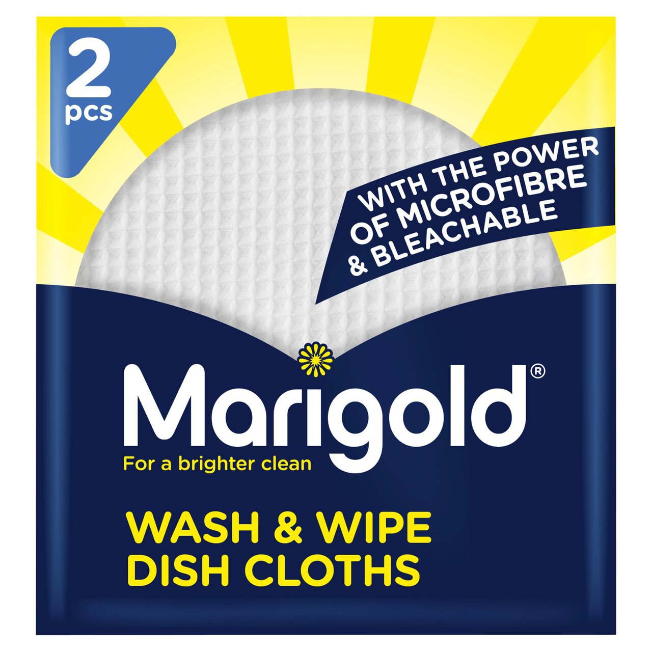 Marigold Wash & Wipe Microfibre Kitchen Cloth 2 per pack