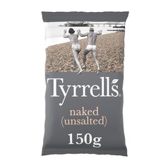 Tyrrells Naked Sharing Crisps 150g