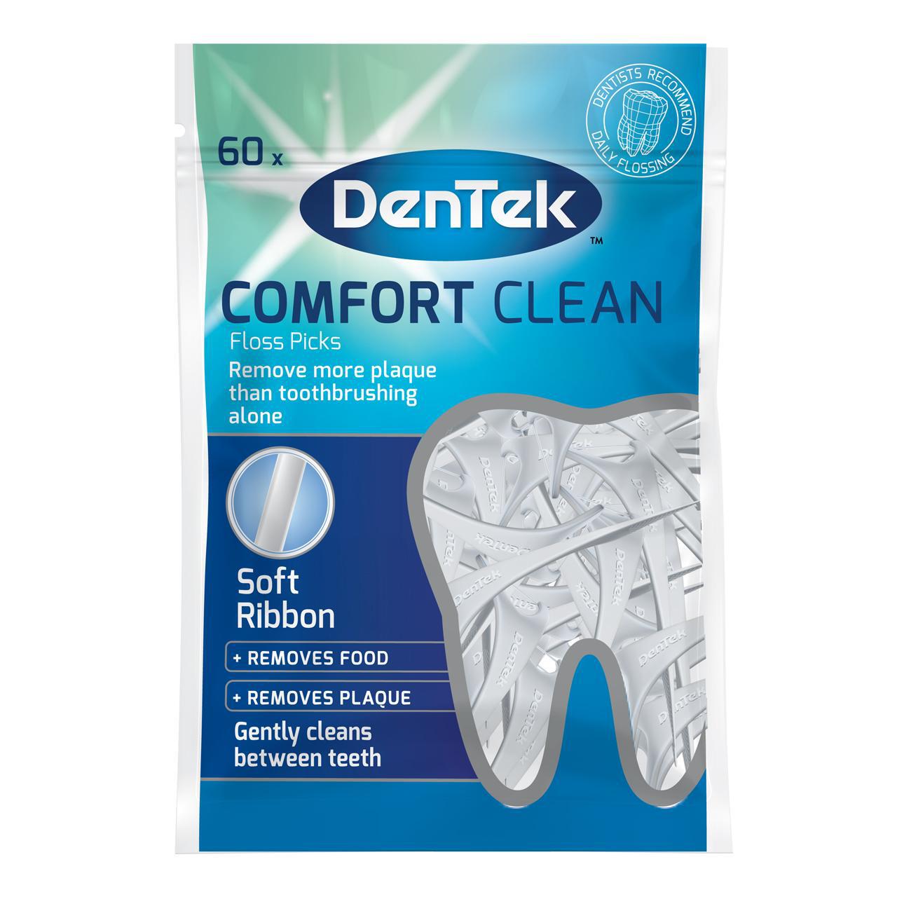 DenTek Comfort Clean Floss Pick 60 per pack